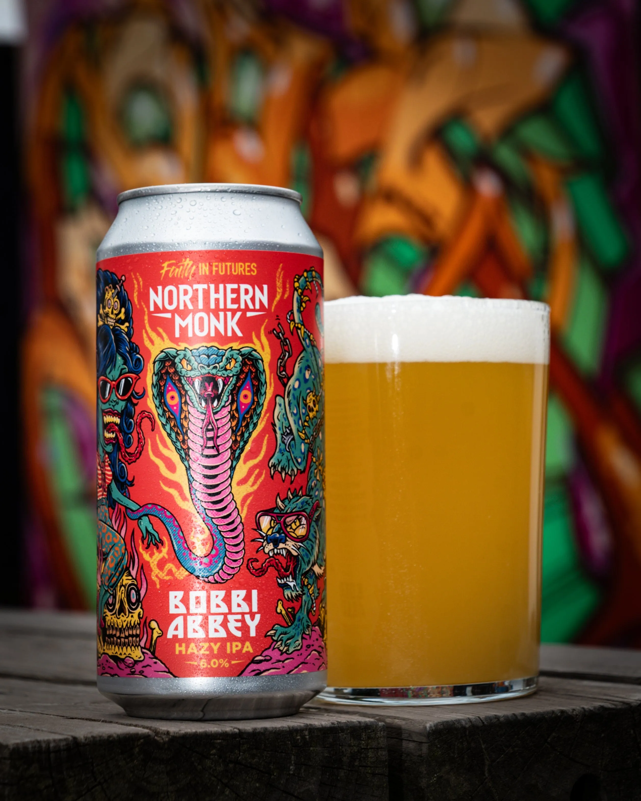 Northern Monk FAITH IN FUTURES // BOBBI ABBEY // HAZY IPA // 6.0%