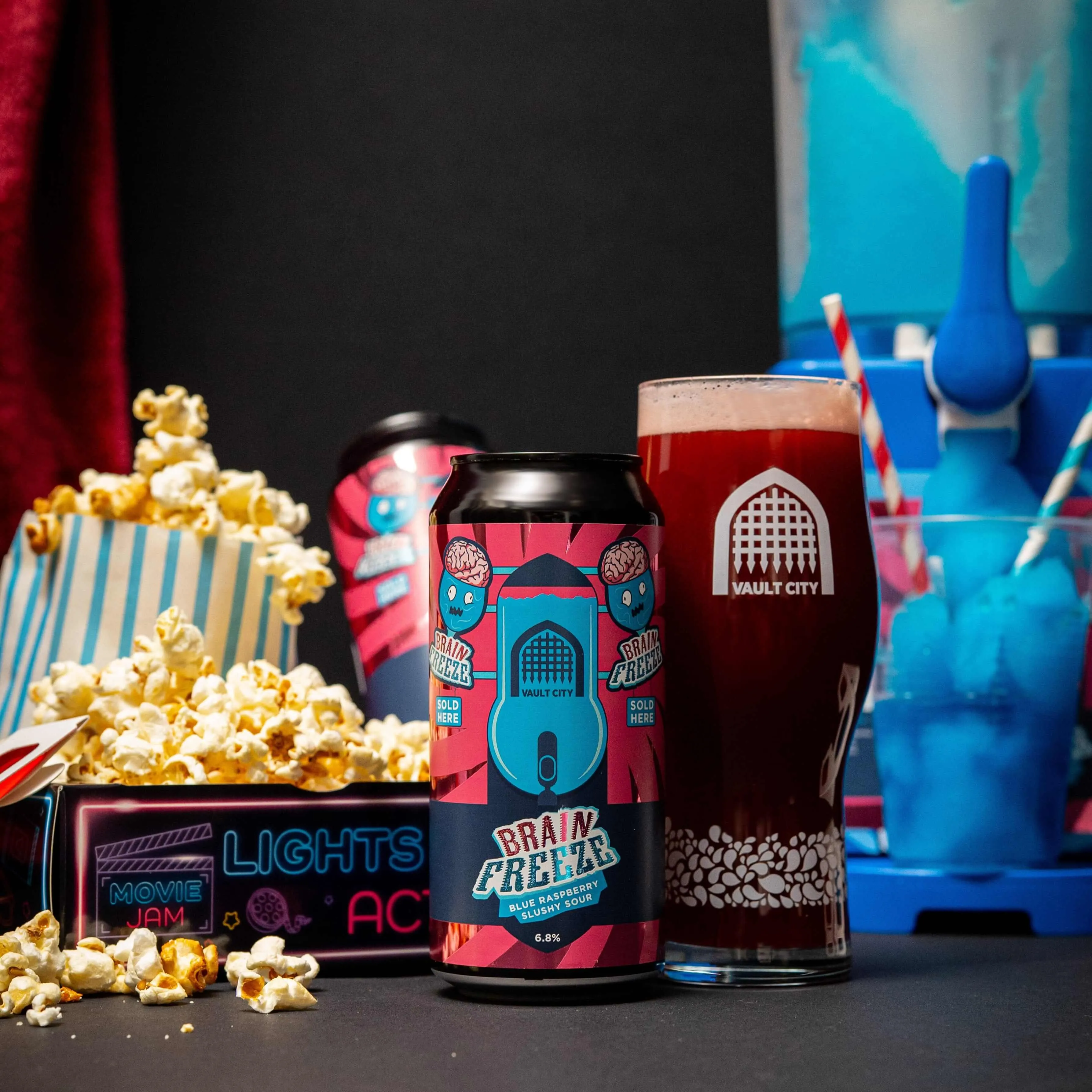 Vault City Brainfreeze - Blue Raspberry Slushy Sour