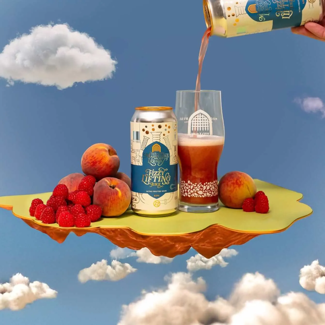 Vault City Fizzy Lifting Juice, Nitro Sour