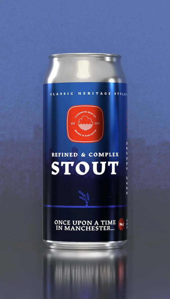 Cloudwater Once Upon A Time In Manchester: Northern Stout – 6-Pack