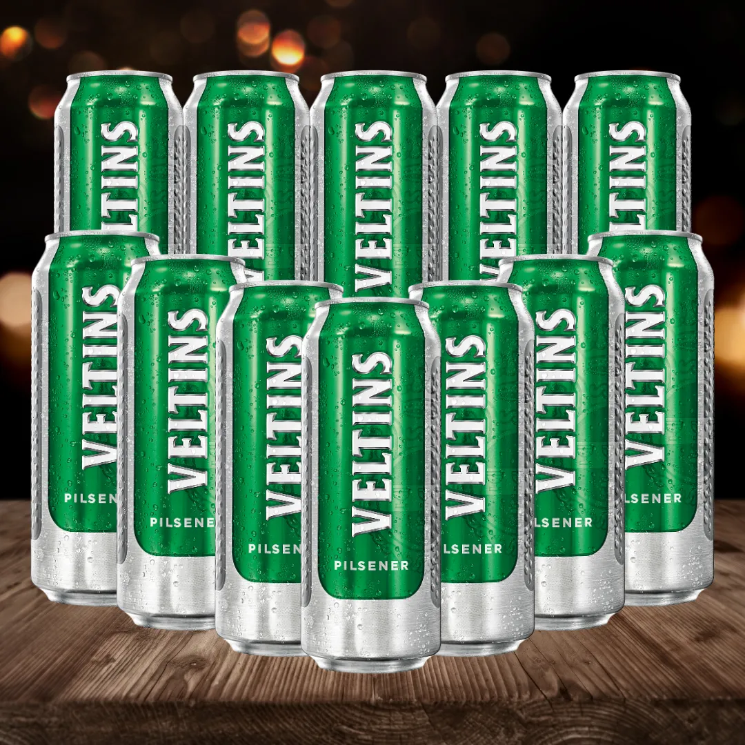 Veltins Premium German Pilsner 500ml Cans (Multipack) - 4.8% ABV