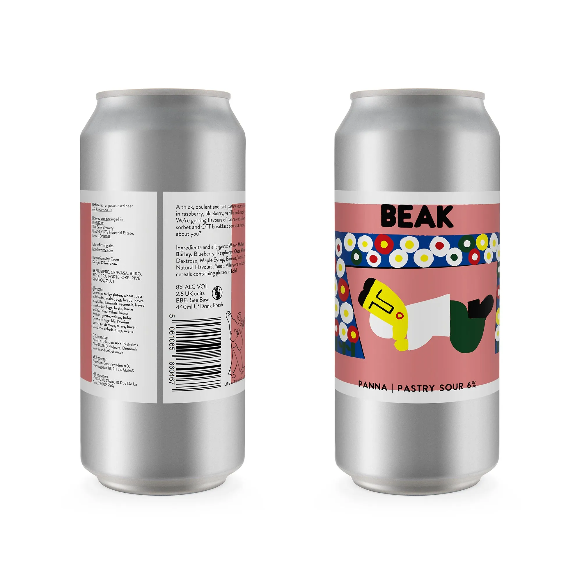 BEAK - PANNA - 6% Pastry Sour – Single Can