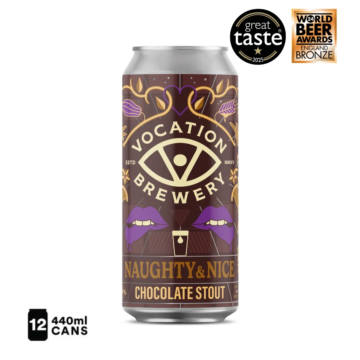 Vocation Naughty & Nice | 5.9% Chocolate Stout 440ml – Single Can