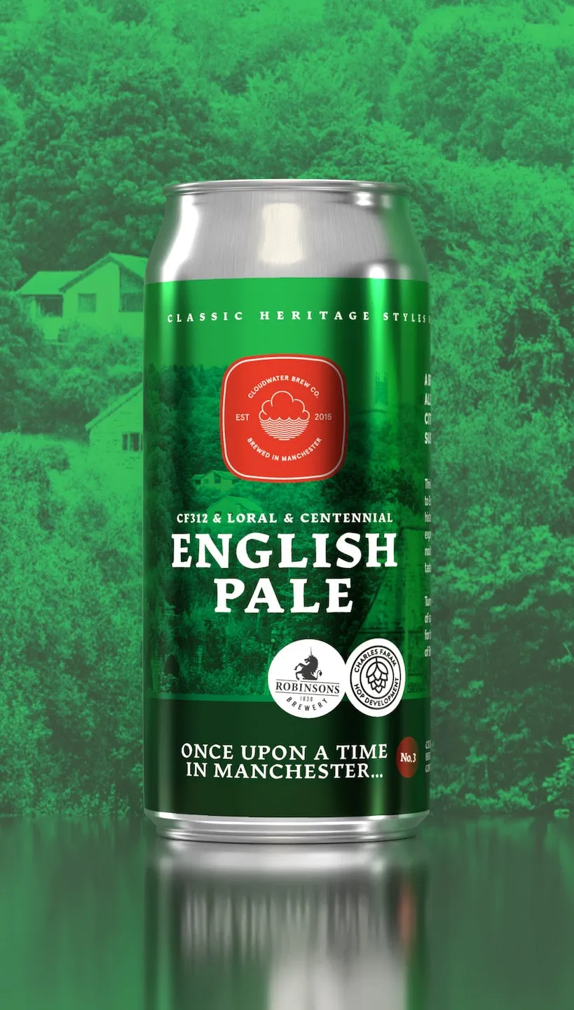 Cloudwater  Once Upon A Time In Manchester: English Pale (x Robinson's) – Single