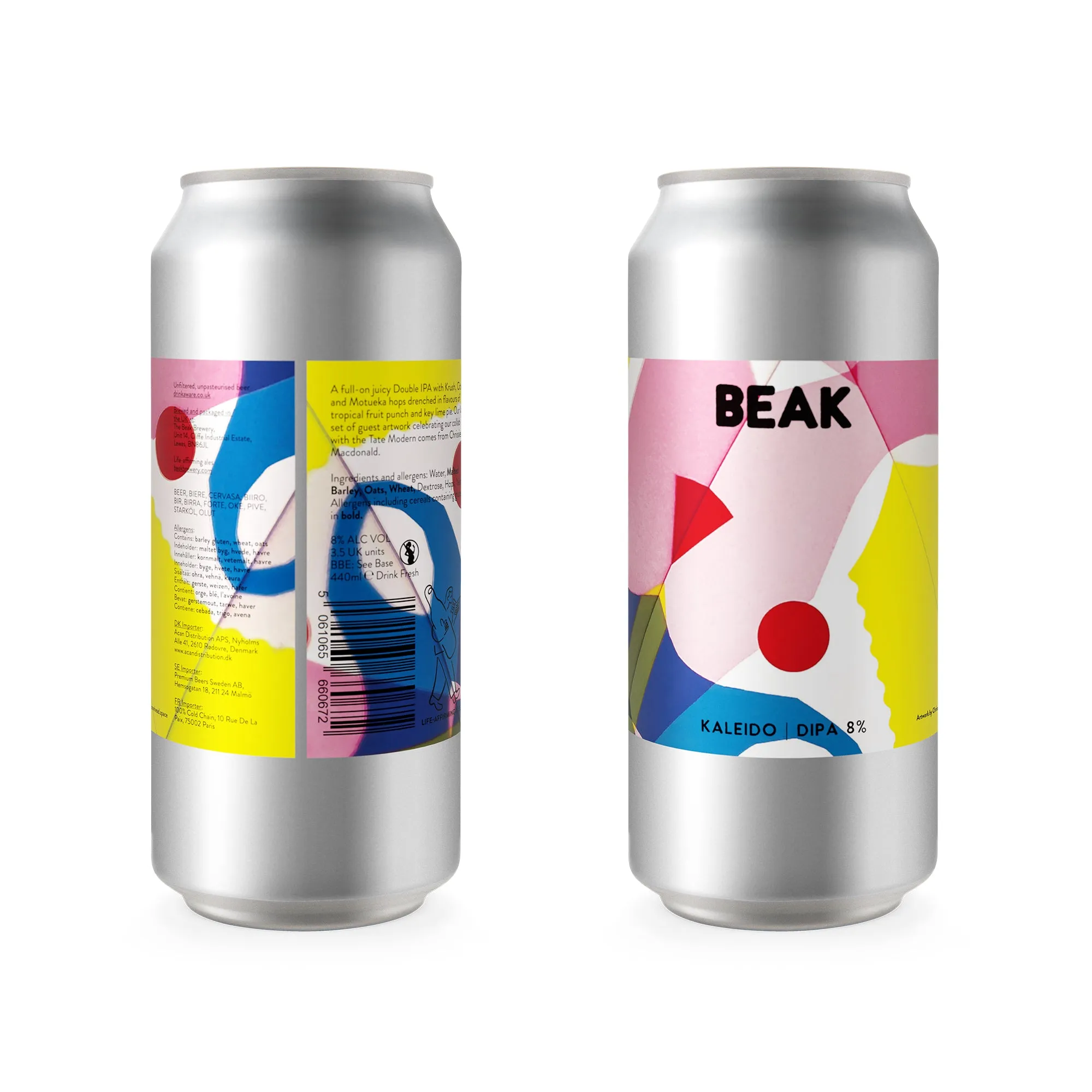 BEAK -  KALEIDO - 8% DIPA – Single Can