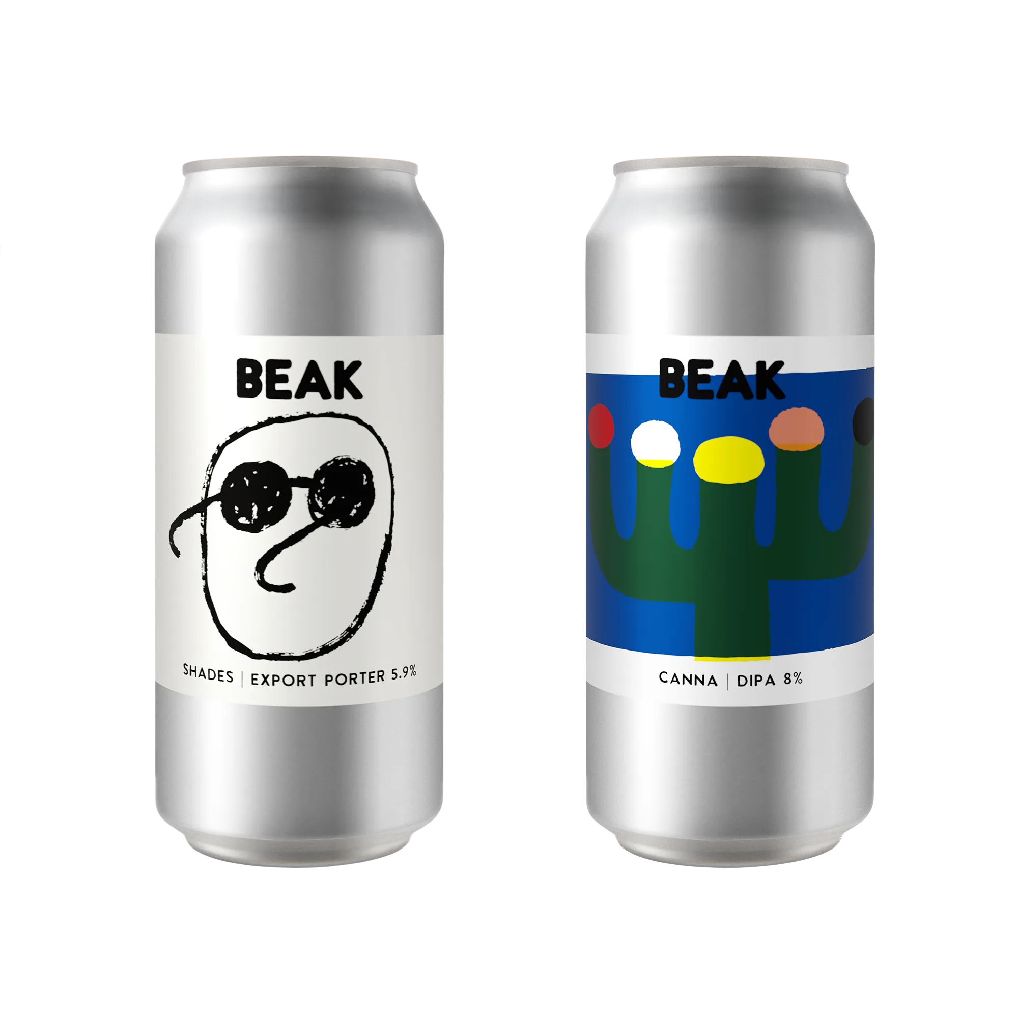 BEAK -  FRESH RELEASES MIXED PACK (SHADES EXPORT PORTER + CANNA DIPA) – 6 PACK - 5% discount