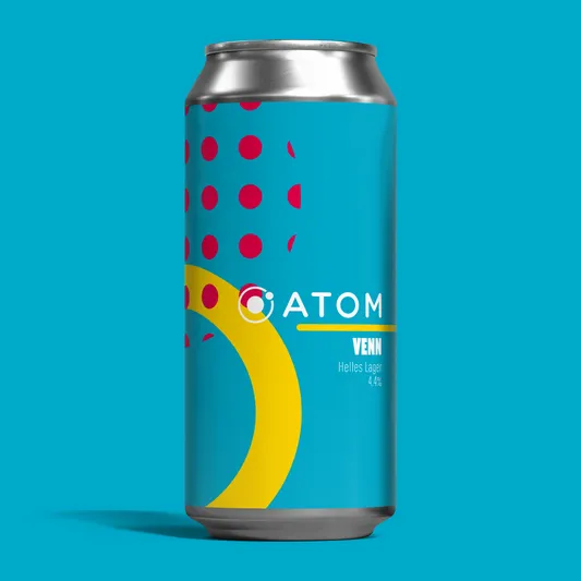 Venn – Helles Lager – 4.4% – 440ml