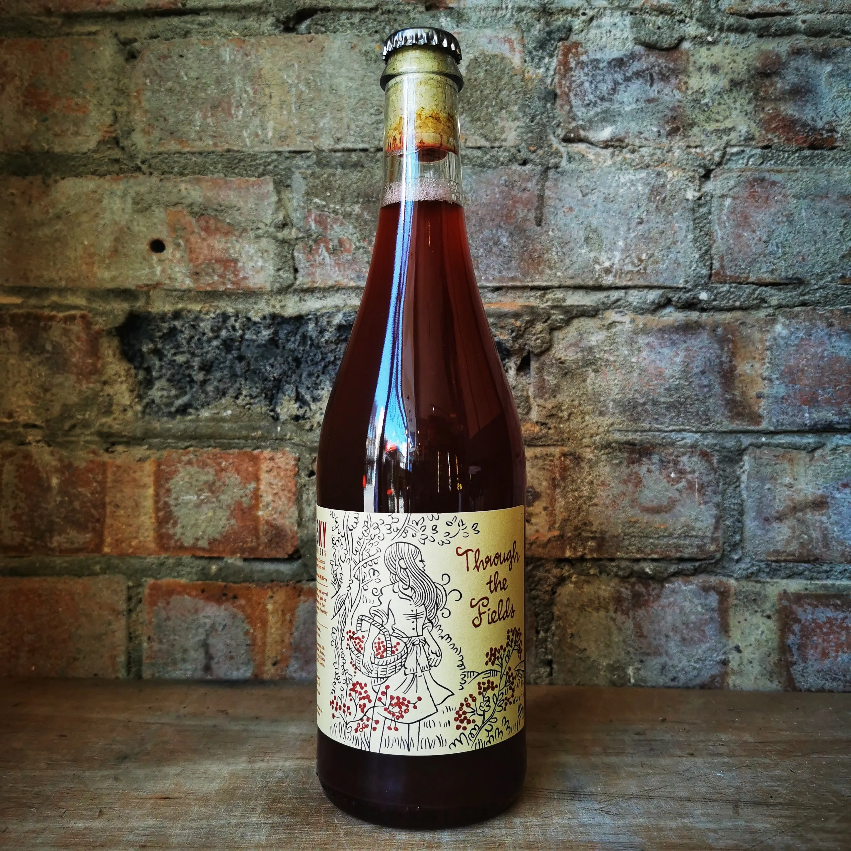 Burning Sky Through The Fields Elderberry Saison 5.7% (750ml)