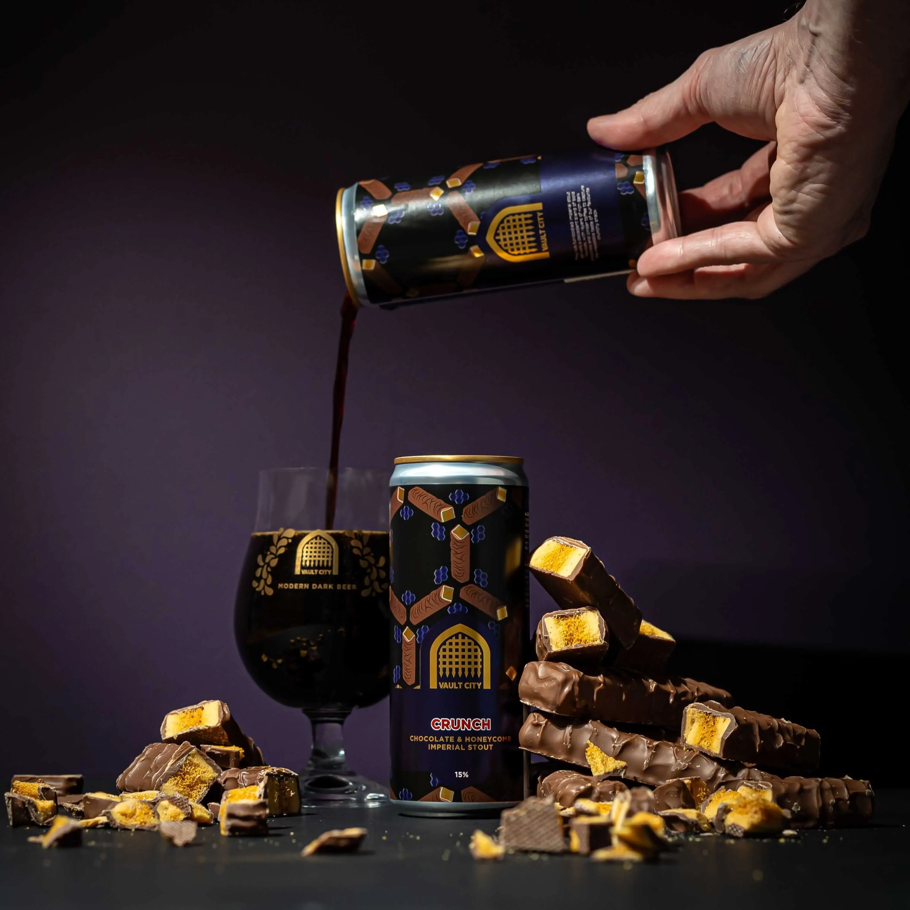 Vault City Crunch, Chocolate & Honeycomb Imperial Stout