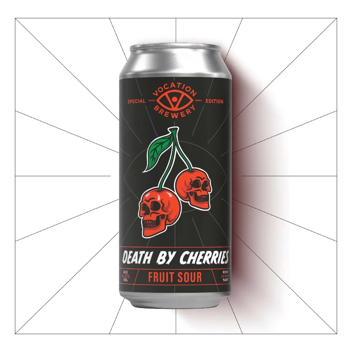 Vocation Death By Cherries | 4.5% Cherry Sour 440ml – Single Can