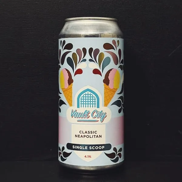 Vault City Classic Neapolitan Single Scoop