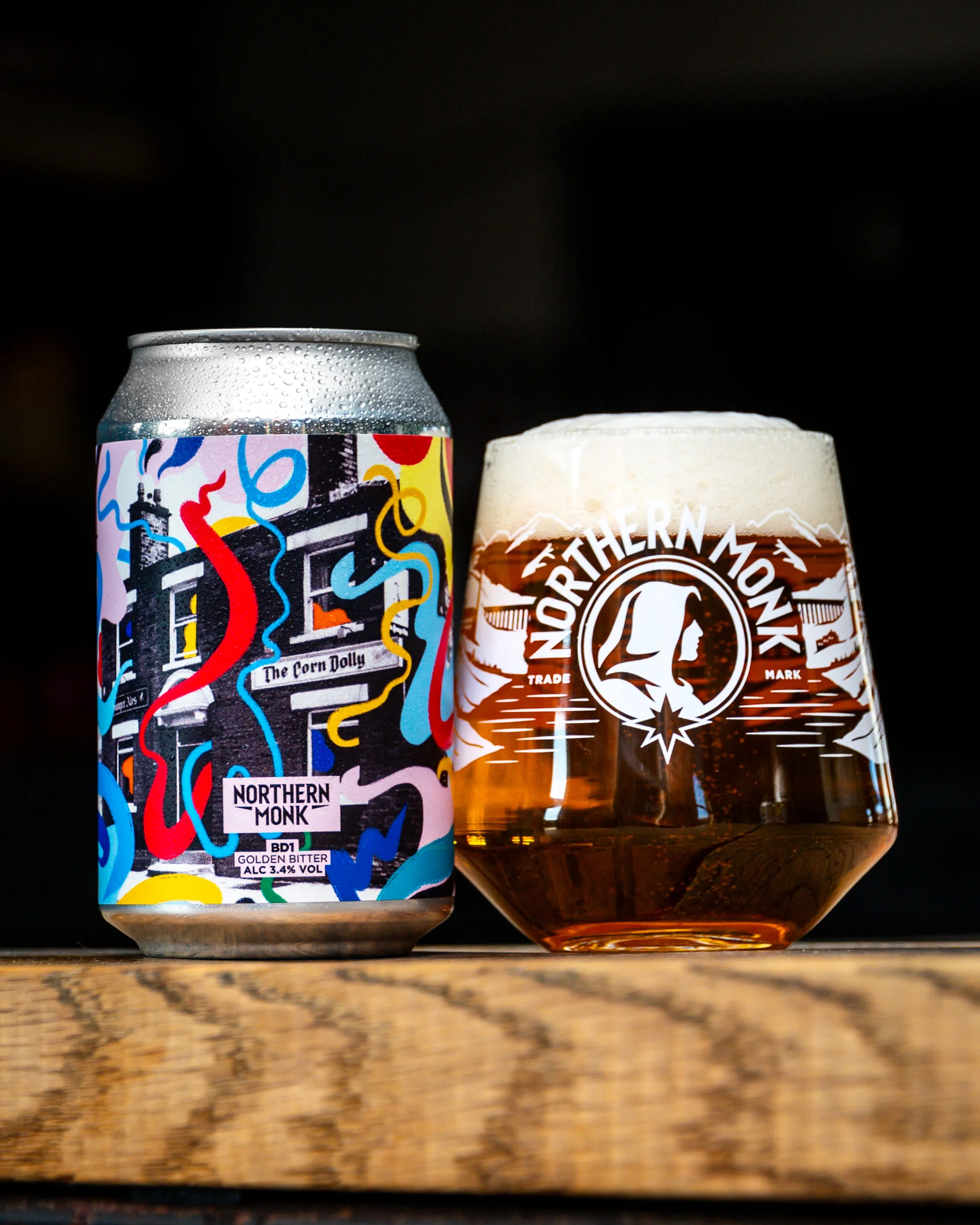 Northern Monk  BD1 // THE CORN DOLLY // GOLDEN BITTER // 3.4%