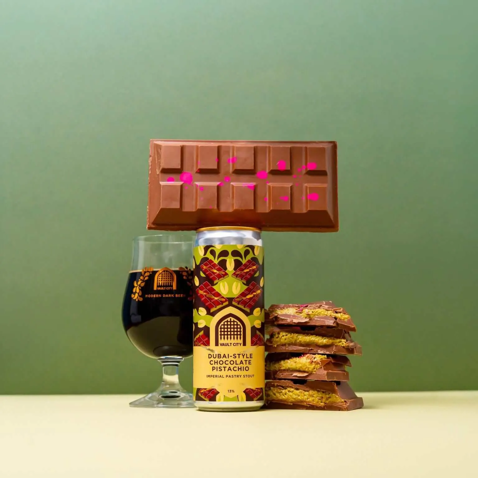 Vault City Dubai-Style Chocolate Pistachio Imperial Stout
