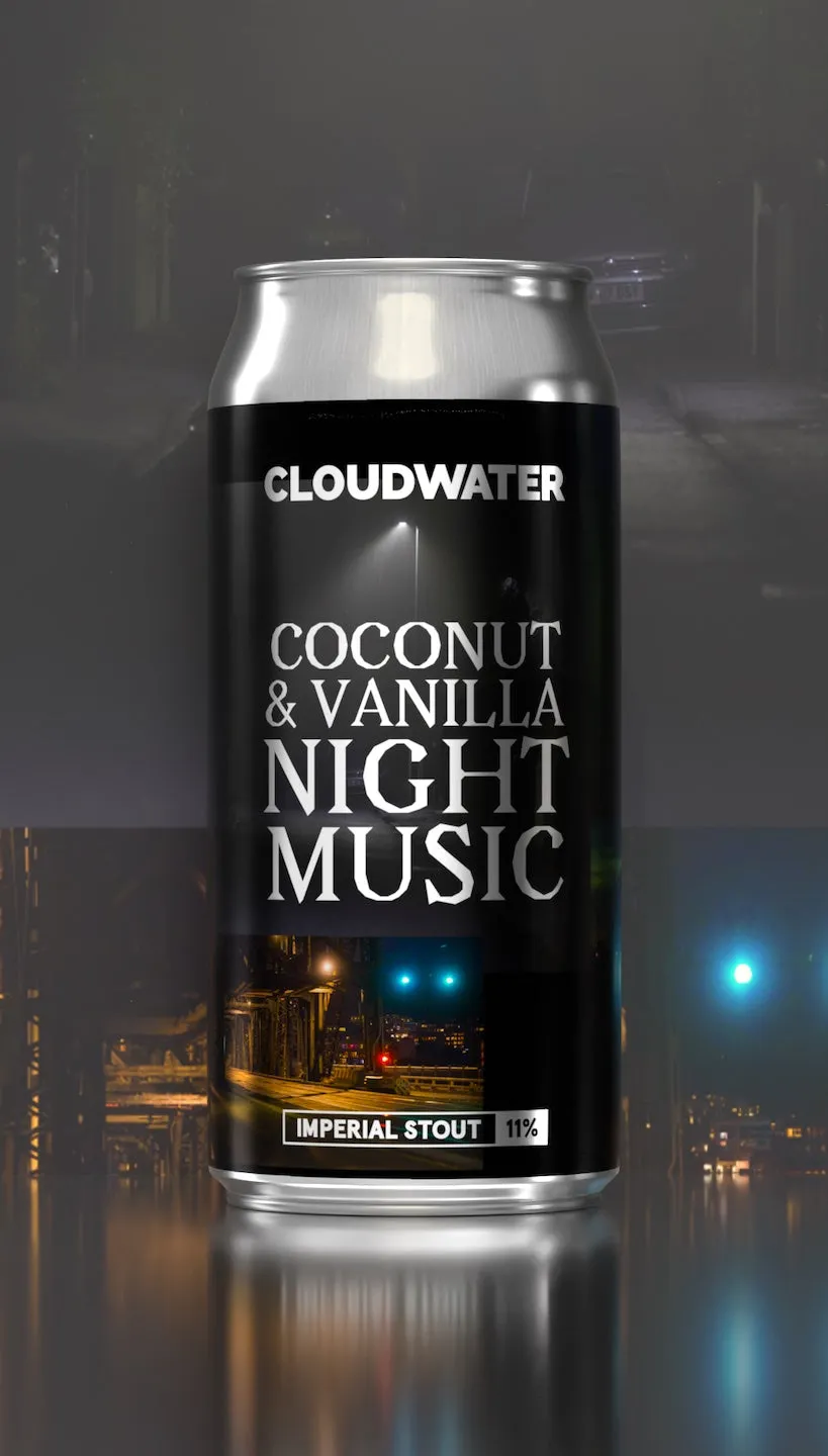 Cloudwater  Coconut & Vanilla Night Music | Imperial Stout – Single