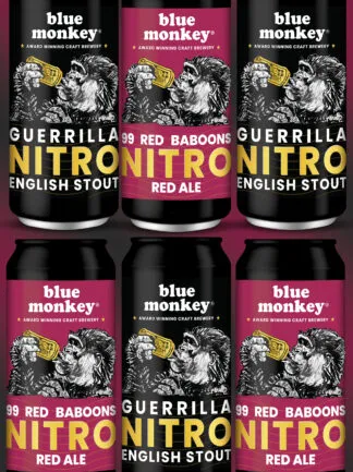 Blue Monkey Nitro Beer 6-Pack