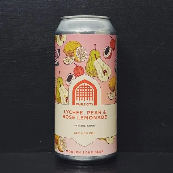 Vault City Lychee Pear & Rose Lemonade