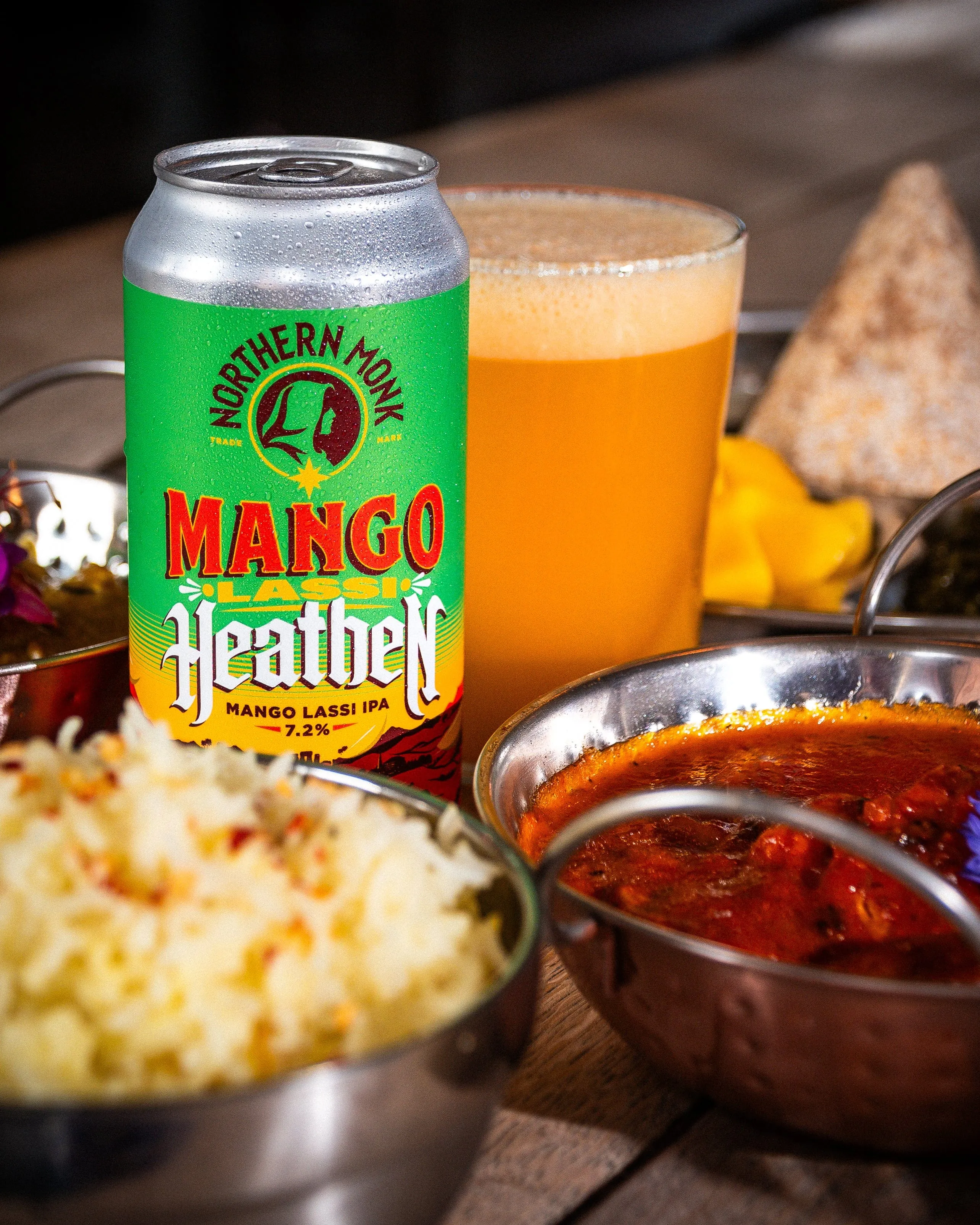 Northern Monk MANGO LASSI HEATHEN // MANGO LASSI IPA // 7.2%
