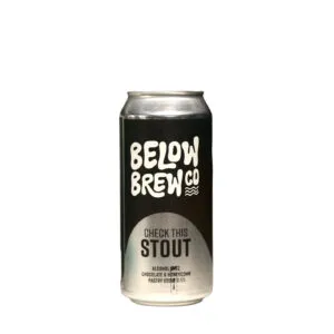 Below Brew – Check This Stout (Low/No Alcohol)