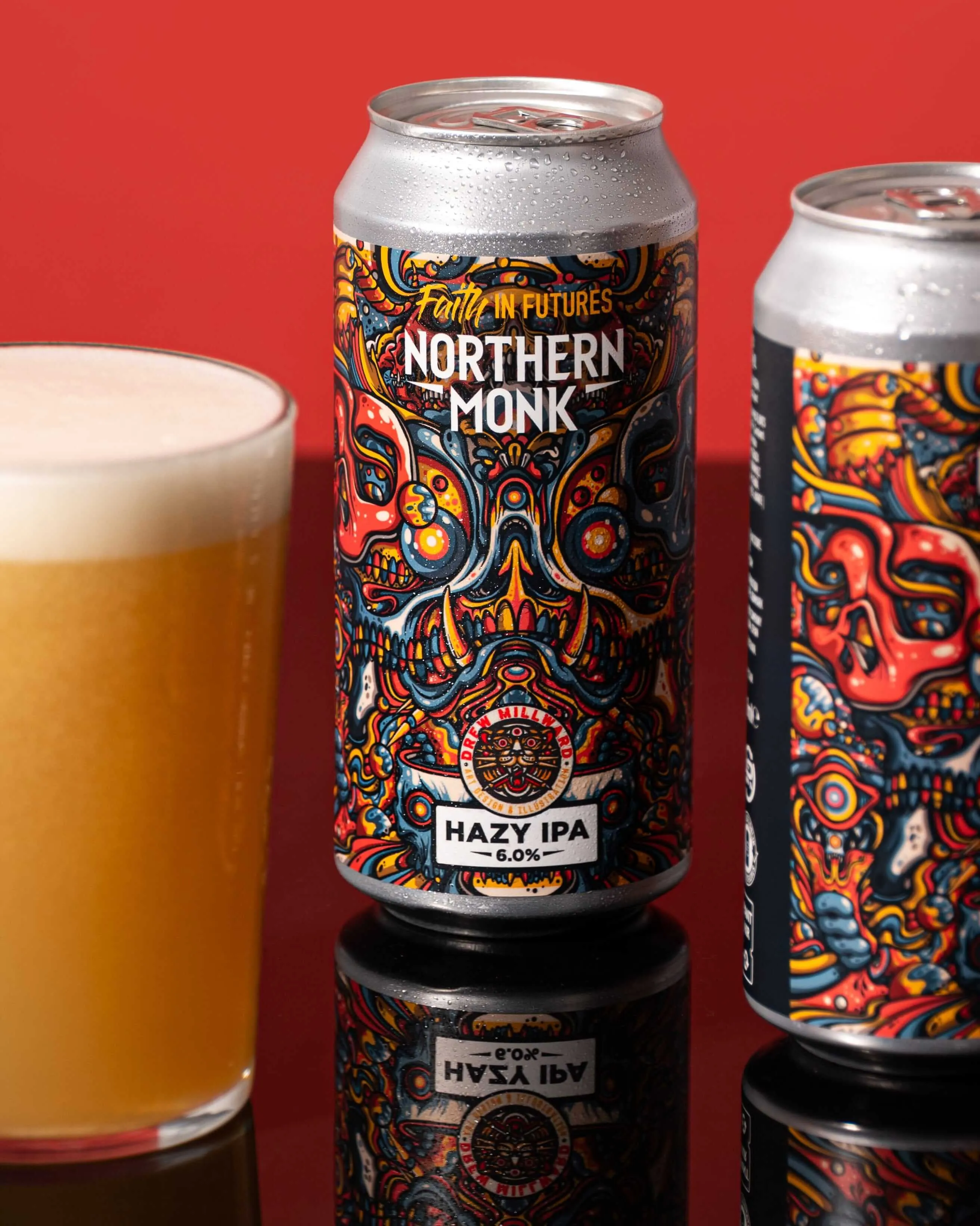 Northern Monk FAITH IN FUTURES // DREW MILLWARD // DDH HAZY IPA // 6.0%