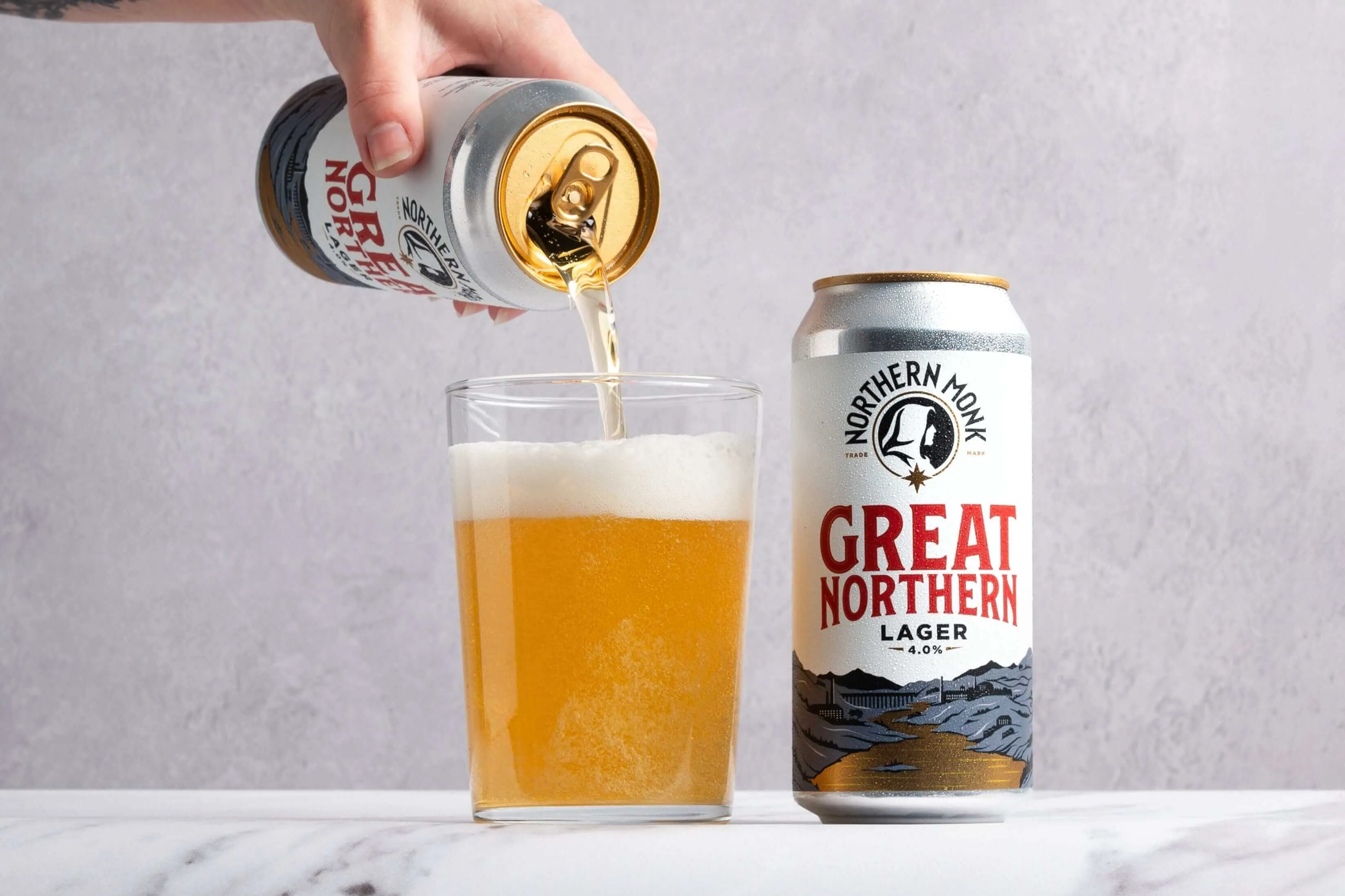 Northern Monk  GREAT NORTHERN LAGER // 4.0%