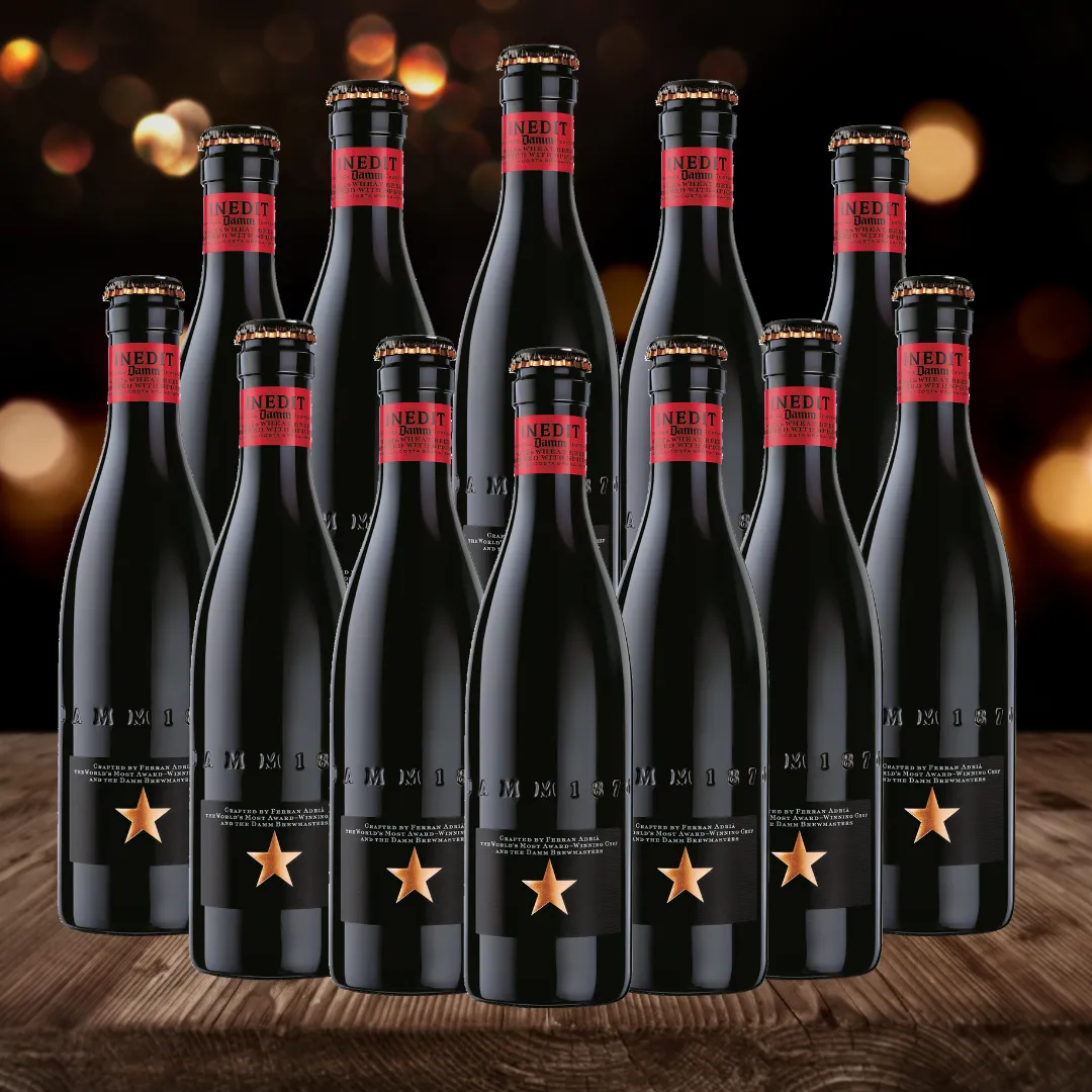 Inedit Damm Wheat Beer 4.8% ABV 330ml (12 Pack)