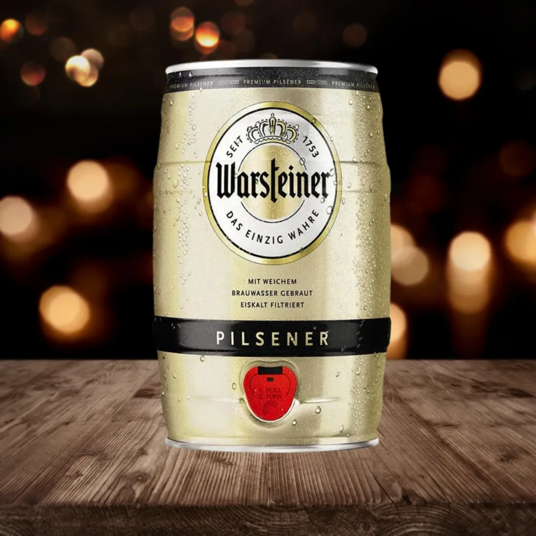 Warsteiner German Pilsner Mini Keg - 4.80% ABV (1 x 5 Litre)