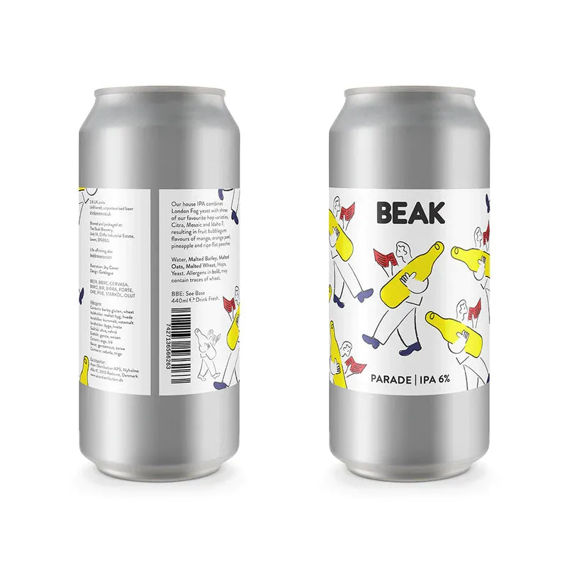 BEAK - PARADE 6% IPA – Single Can