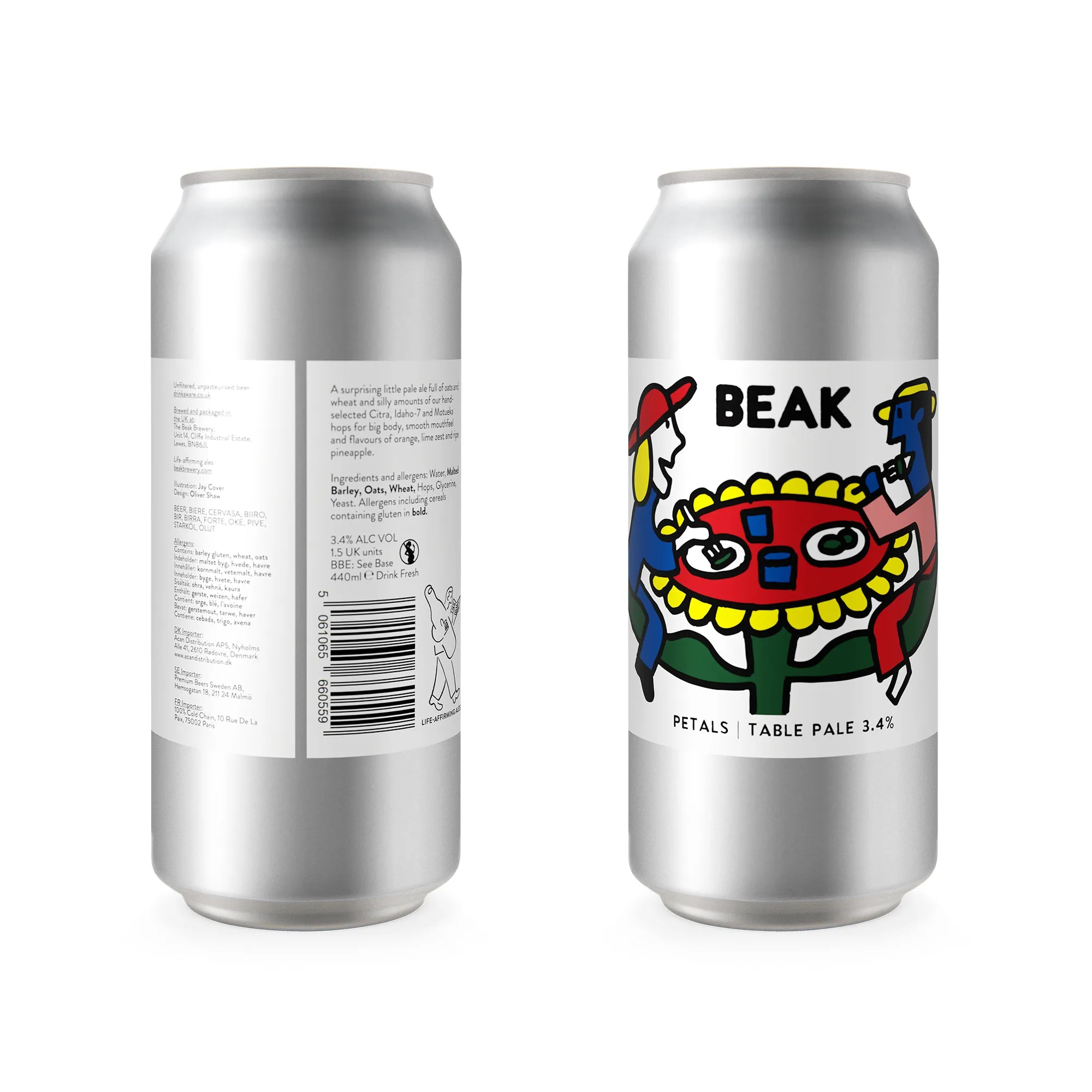 BEAK - PETALS 3.4% Table Pale – Single Can