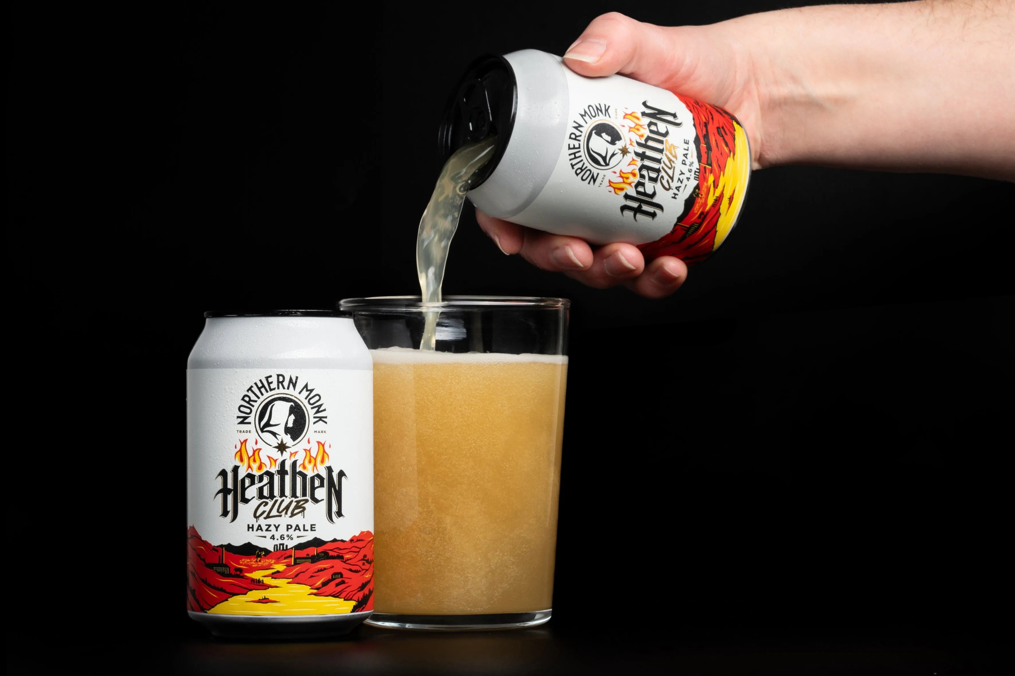 Northern Monk HEATHEN CLUB // CLUBHOUSE HAZY PALE ALE // 330ML // 4.6%