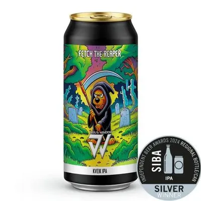 Dog's Window Fetch The Reaper Kviek IPA