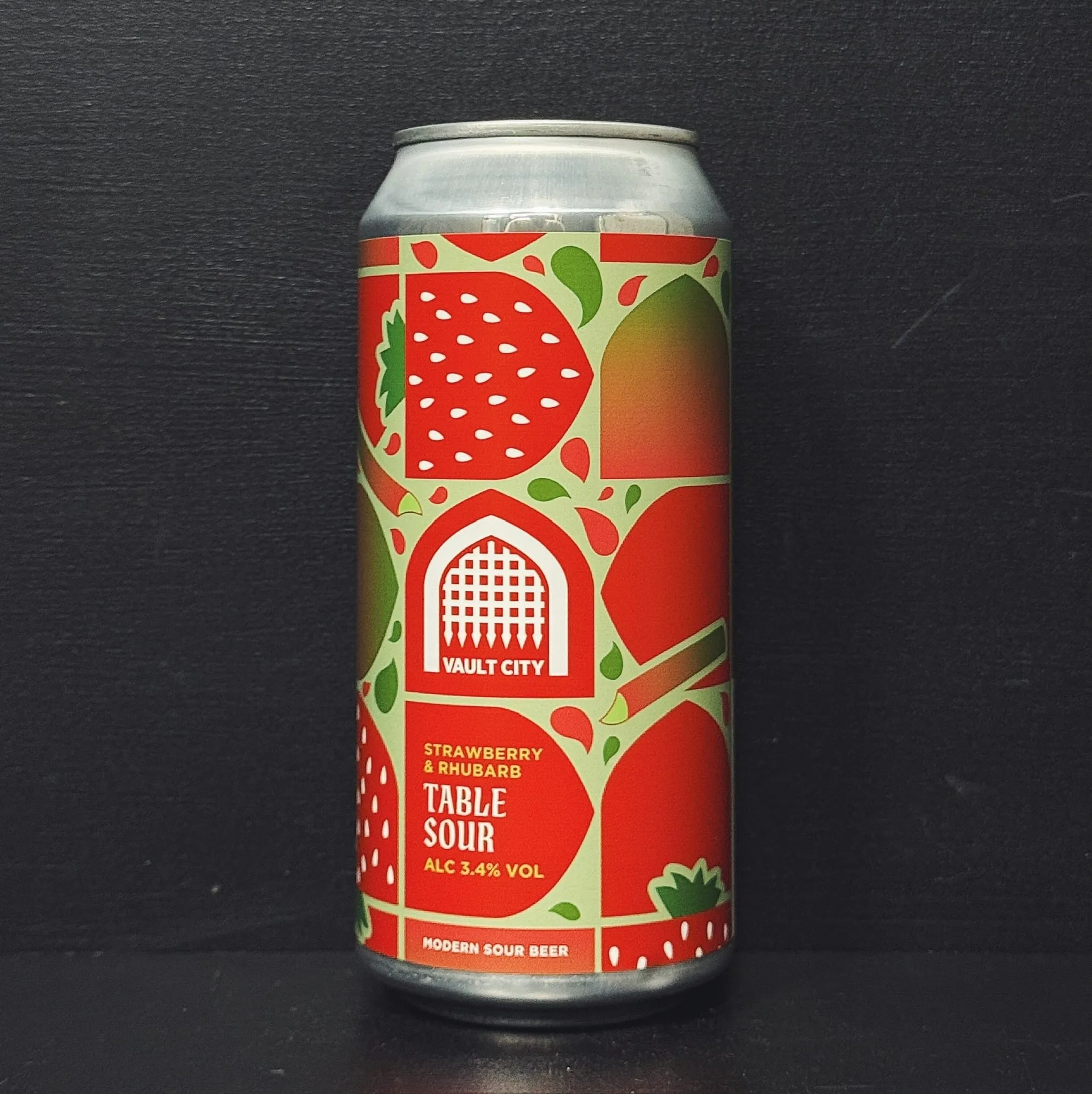 Vault City Strawberry & Rhubarb Table Sour