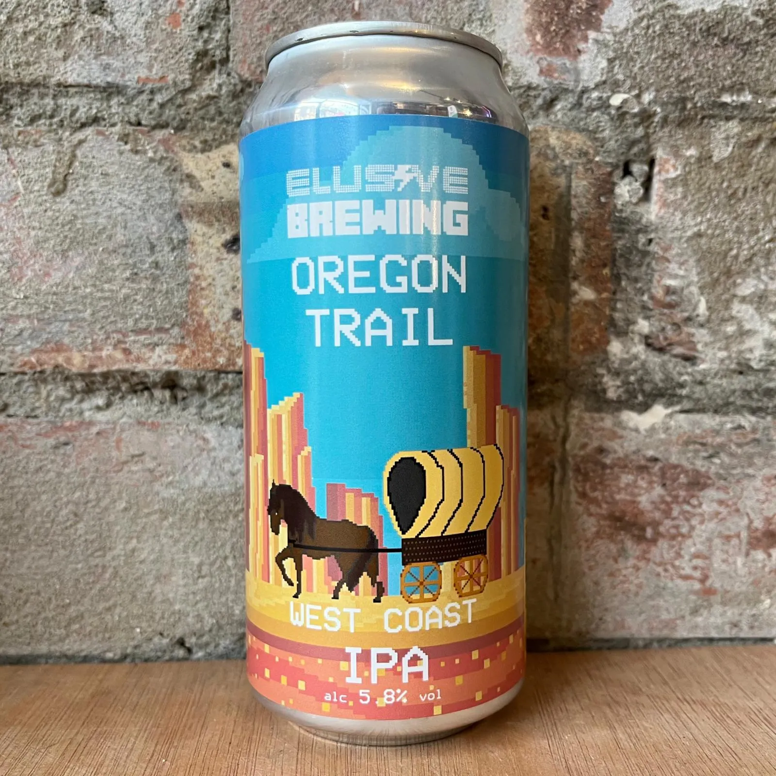 Elusive Oregon Trail West Coast IPA 5.8% (440ml)