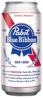 Pabst Blue Ribbon Cans