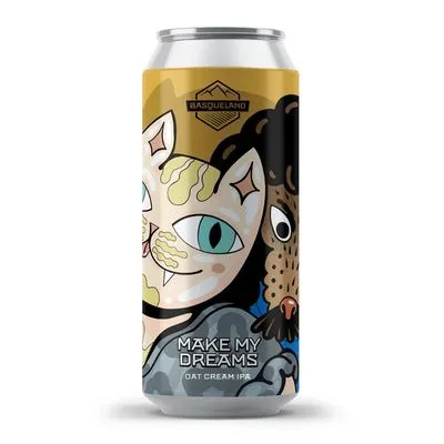 Basqueland Make My Dreams Oat Cream IPA
