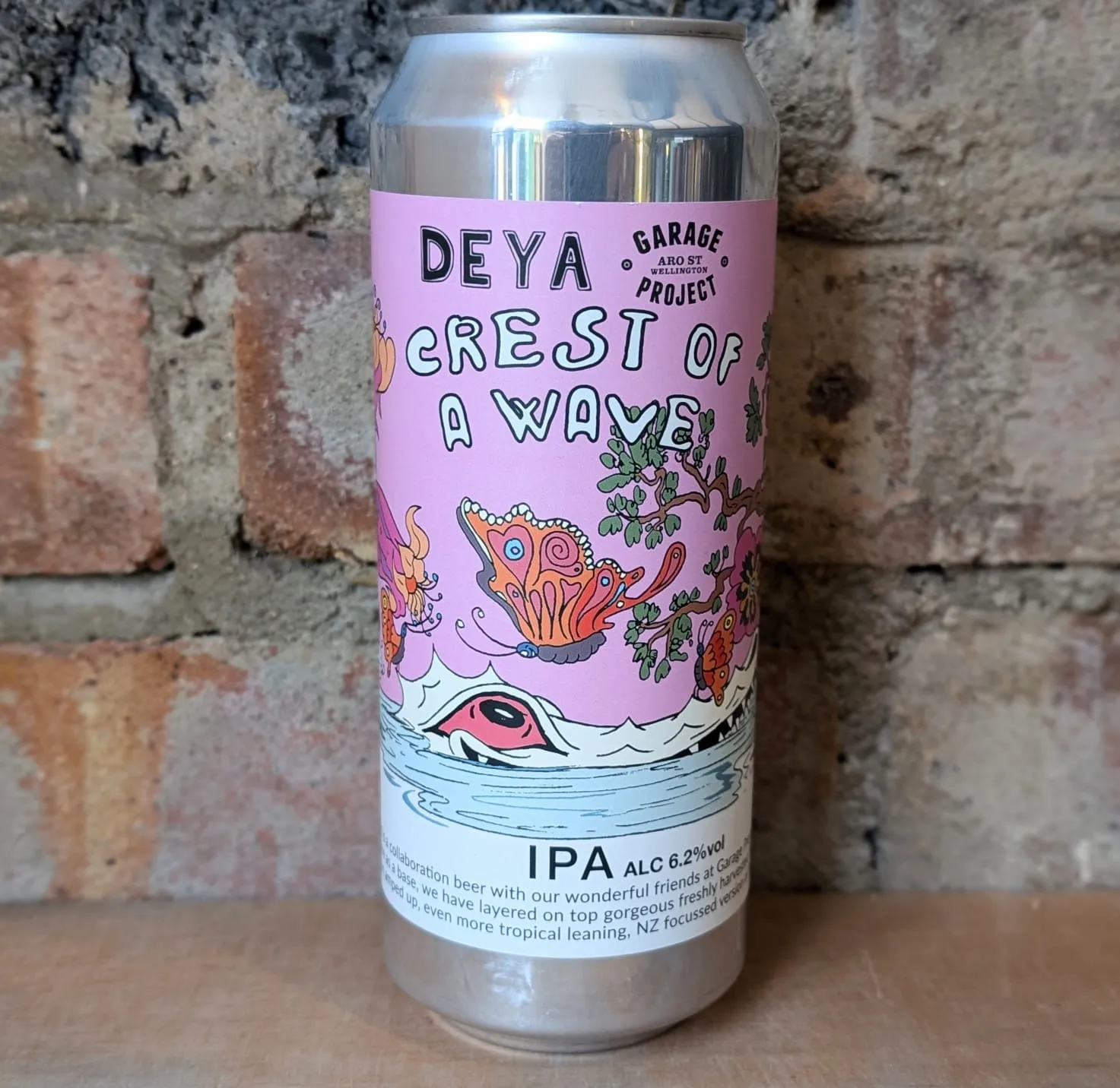 DEYA x Garage Project Crest of a Wave IPA 6.2% (500ml)