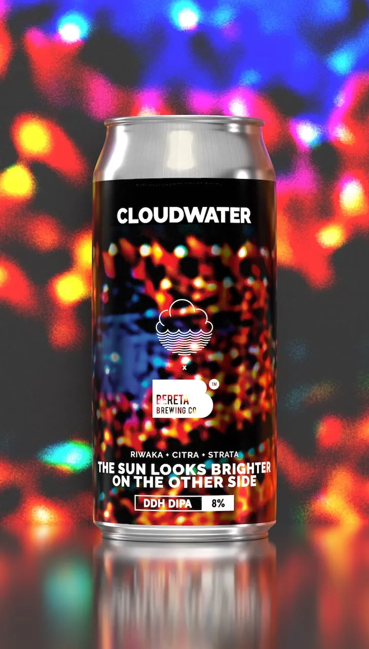 Cloudwater The Sun Looks Brighter On The Other Side x Bereta | DDH DIPA – 6-Pack