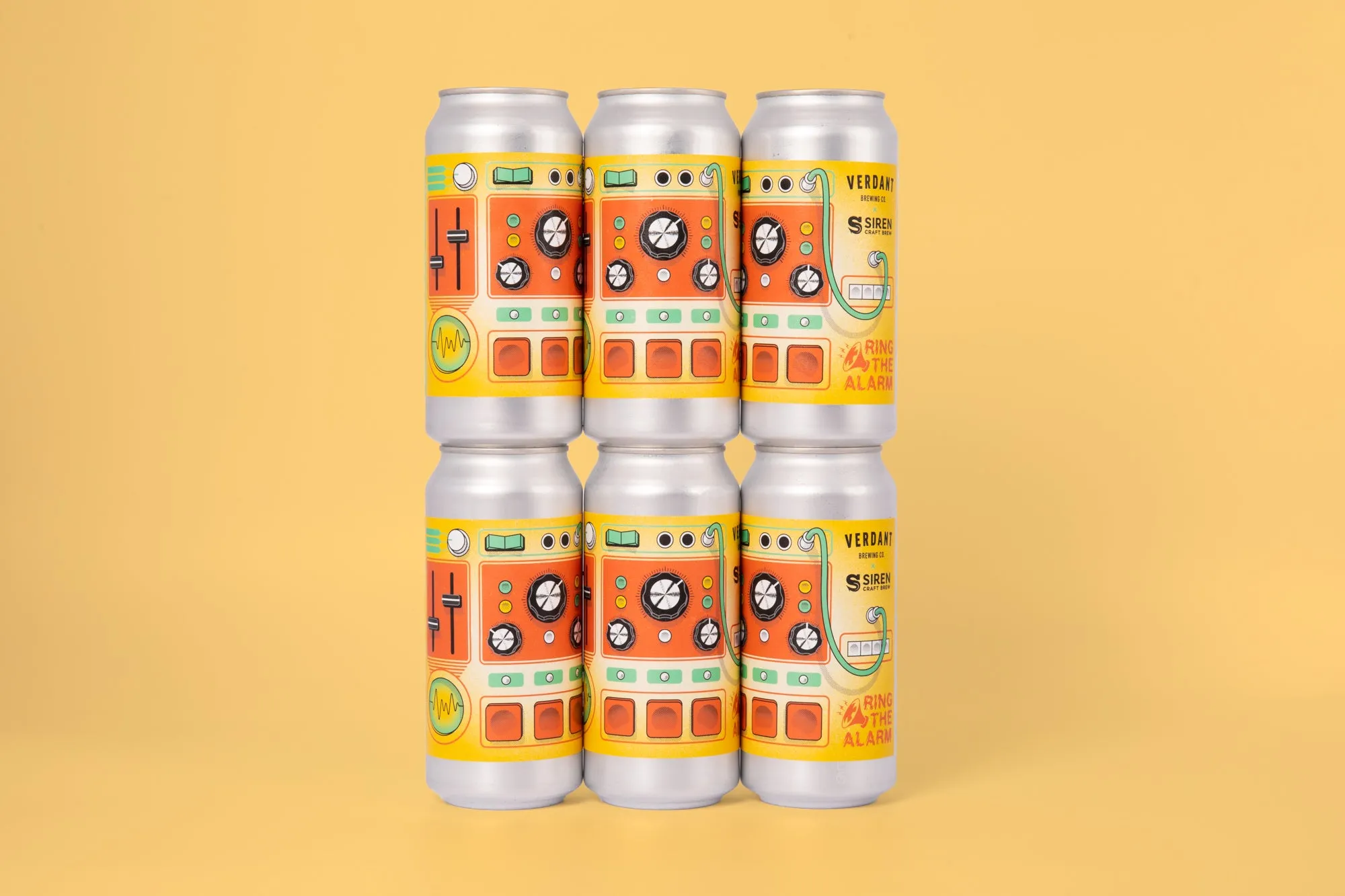 Verdant Ring The Alarm Cali-IPA Siren Craft Brew Collaboration