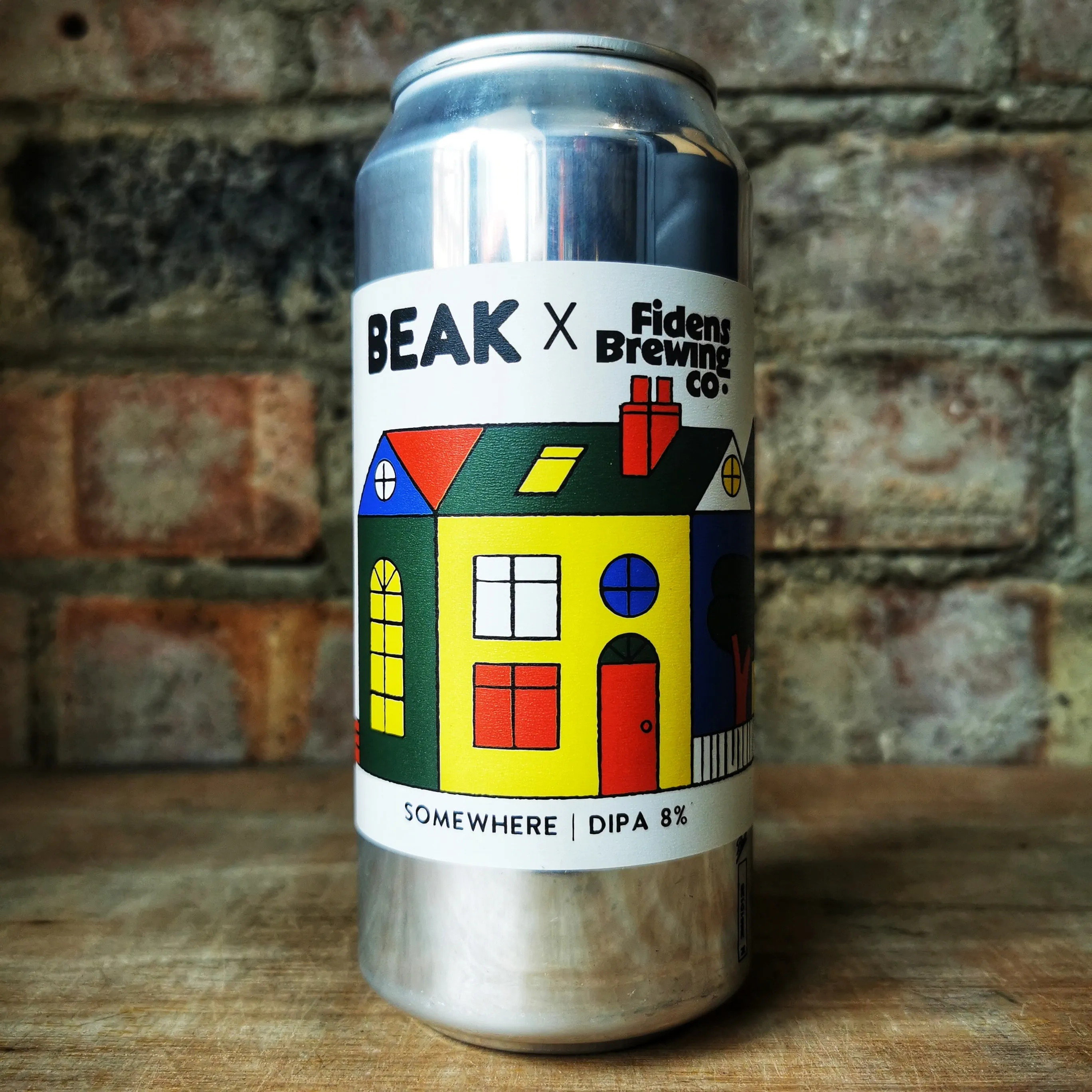 Beak X Fidens Somewhere DIPA 8% (440ml)