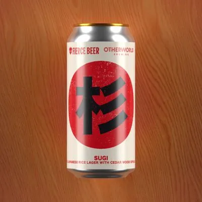 Fierce x Otherworld SUGI Rice Lager