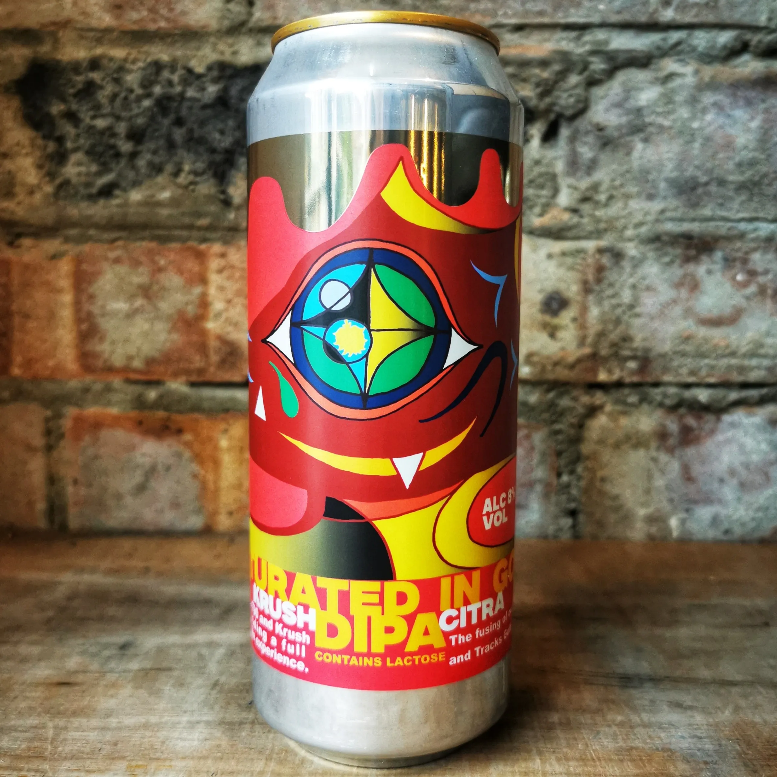 DEYA X Track Saturated in Gold - Citra, Krush DIPA 8% (500ml)