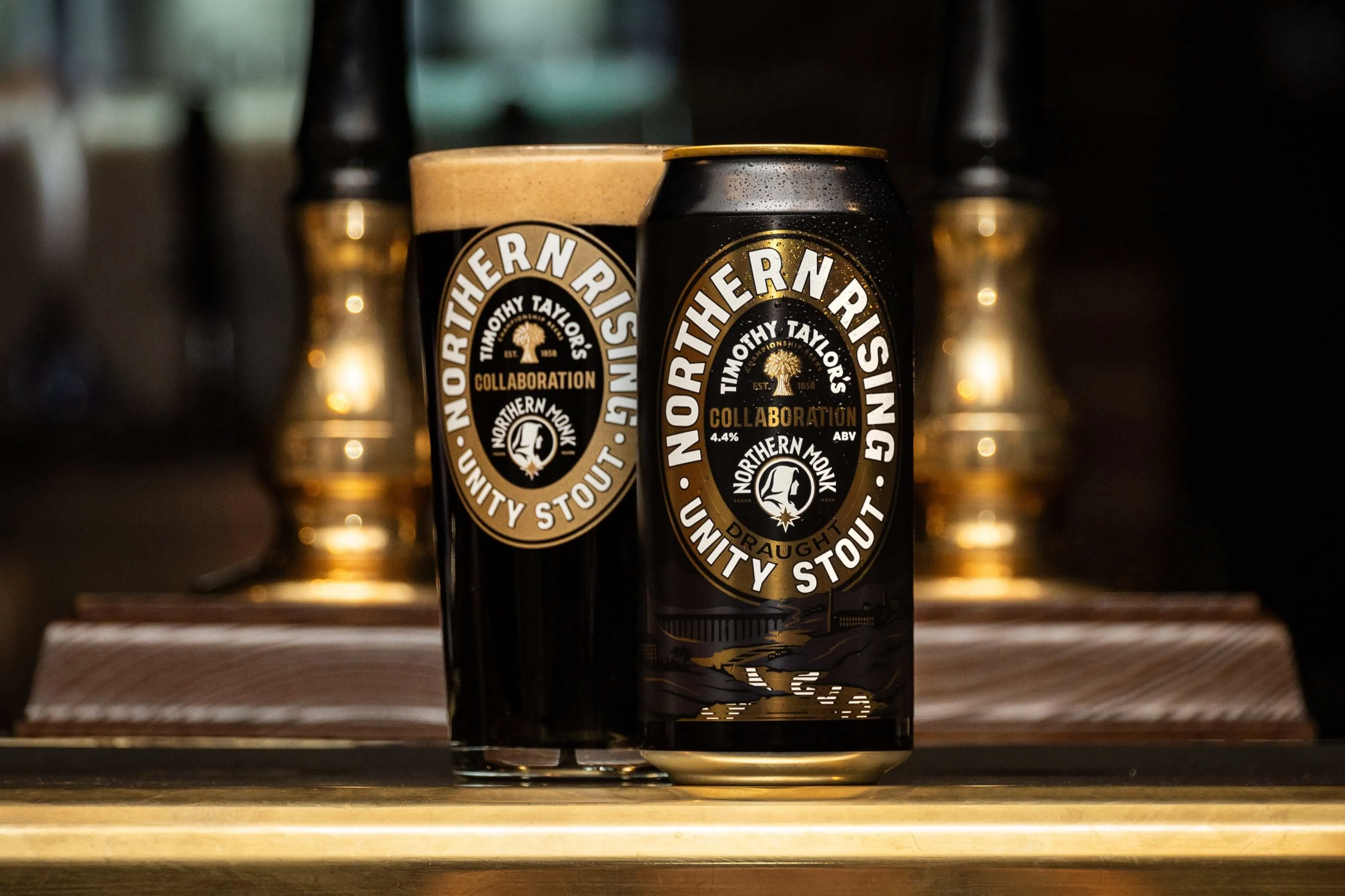 Northern Monk NORTHERN RISING // TIMOTHY TAYLOR'S COLLABORATION // UNITY STOUT // 4.4%