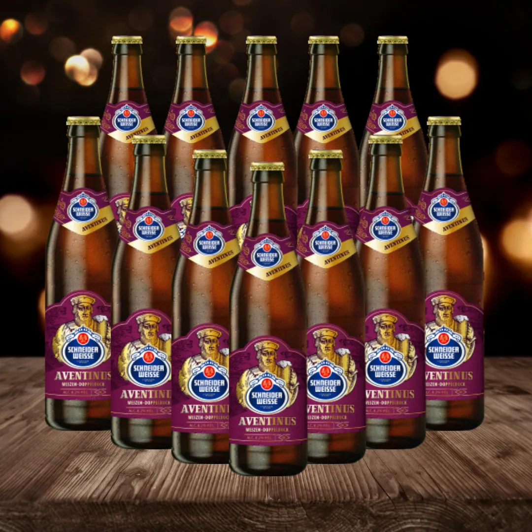 Schneider Weisse Aventinus Tap 6 German Wheat Beer 500ml Bottles - 8.2% ABV (12 Pack)