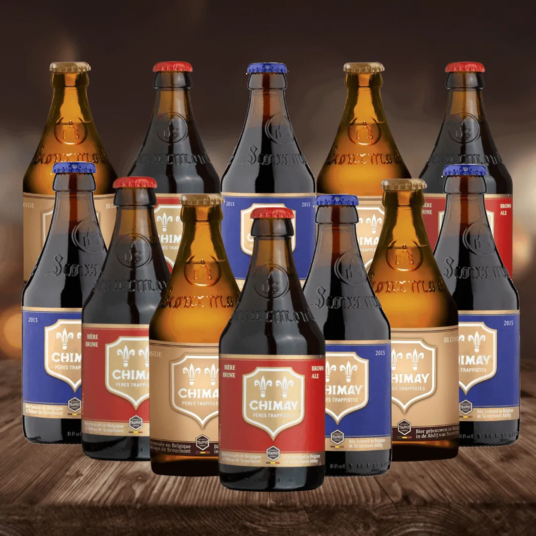 Chimay Belgian Trappist Ale Mixed Case 330ml Bottles (12 Pack)