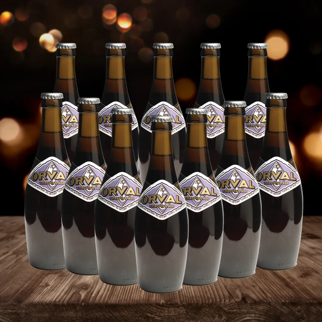 Orval Original Belgian Trappist Ale 330ml Bottles - 6.2% ABV (Multipack)