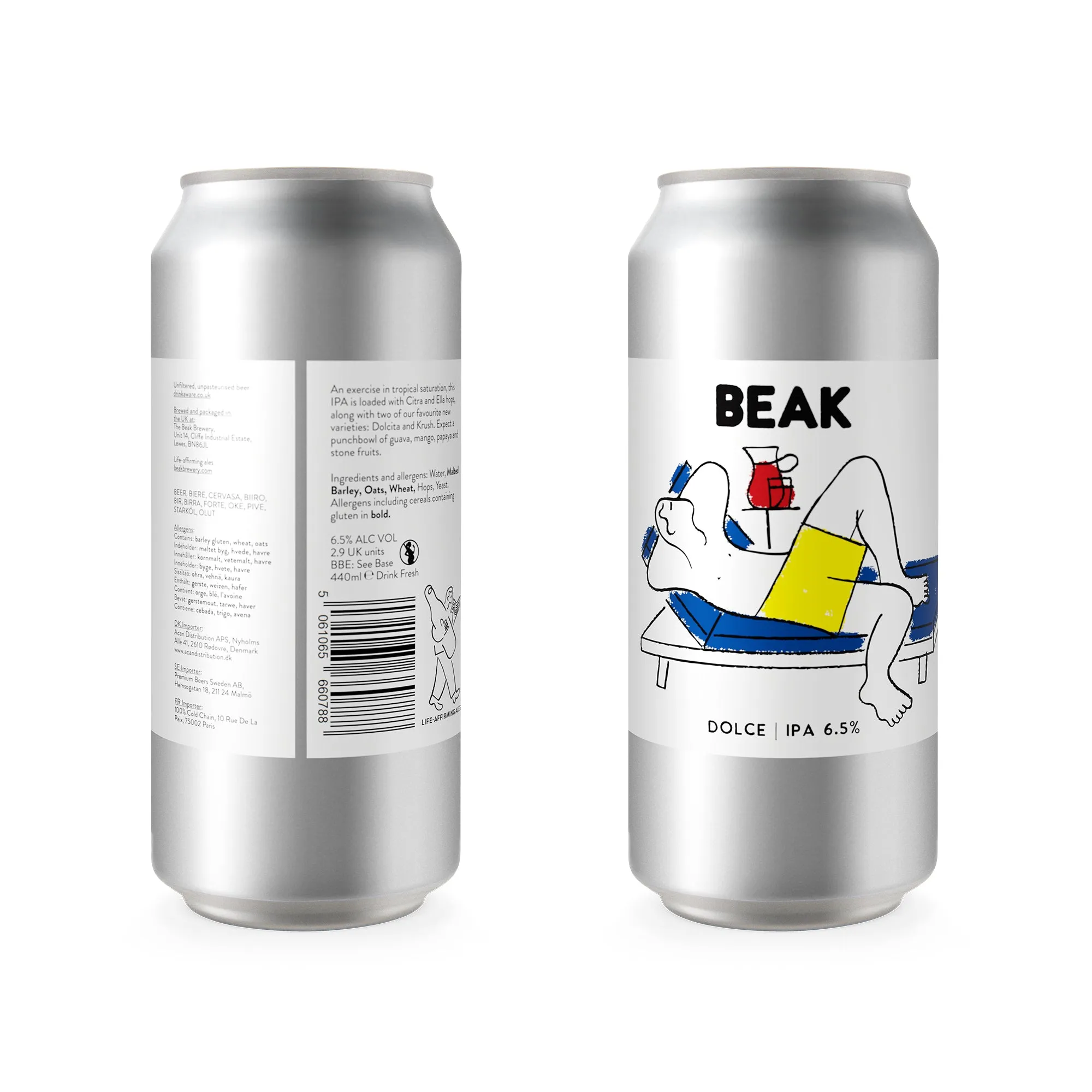 BEAK -  DOLCE - 6.5% IPA – Single Can