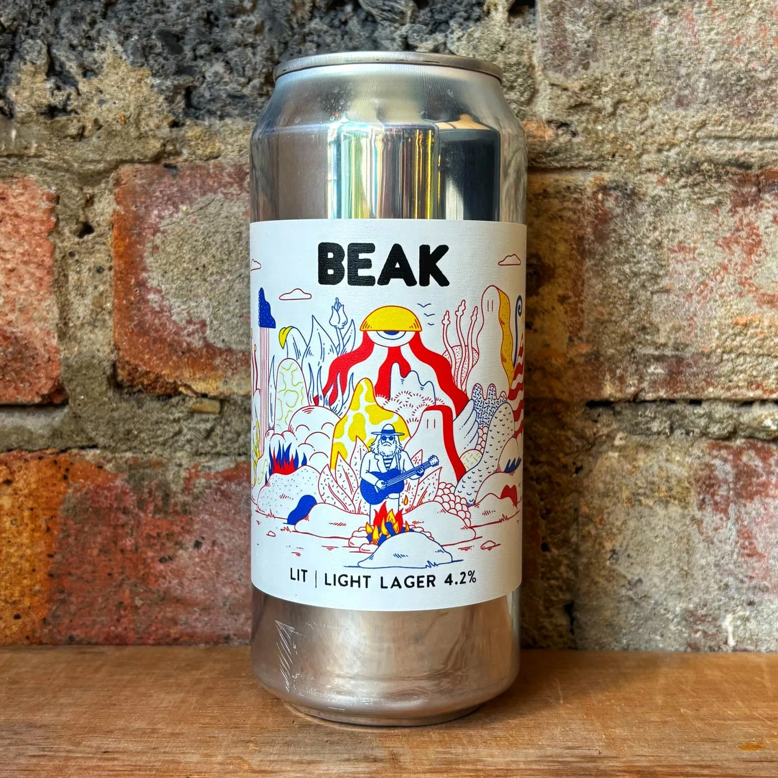Beak Lit Light Lager 4.2% (440ml)