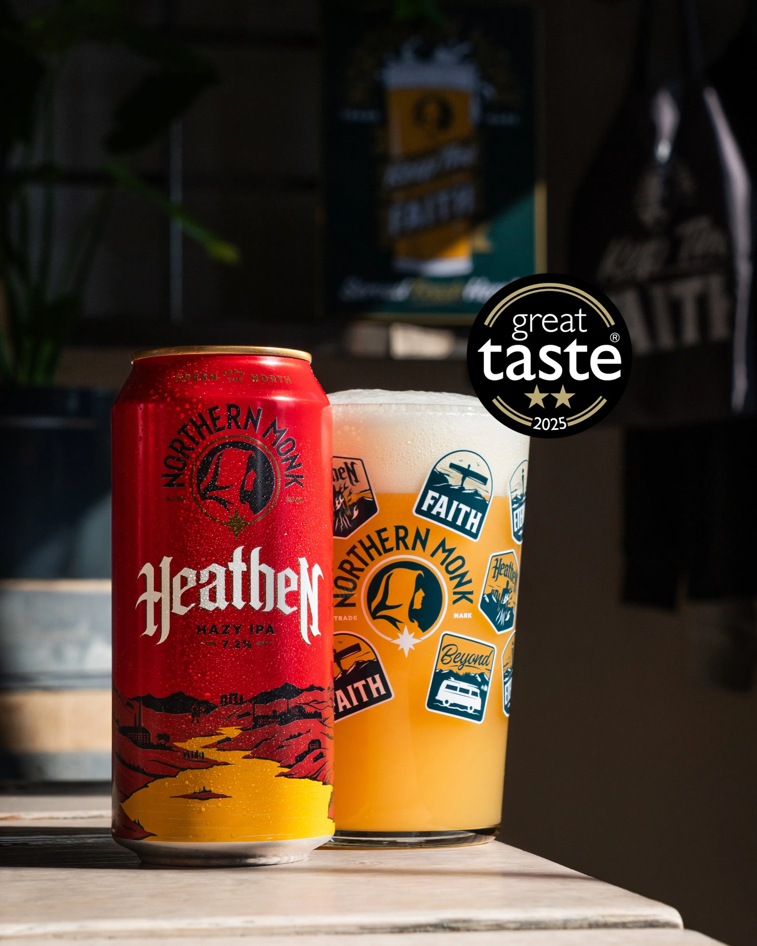 Northern Monk  HEATHEN™ NEW ENGLAND IPA // 7.2%