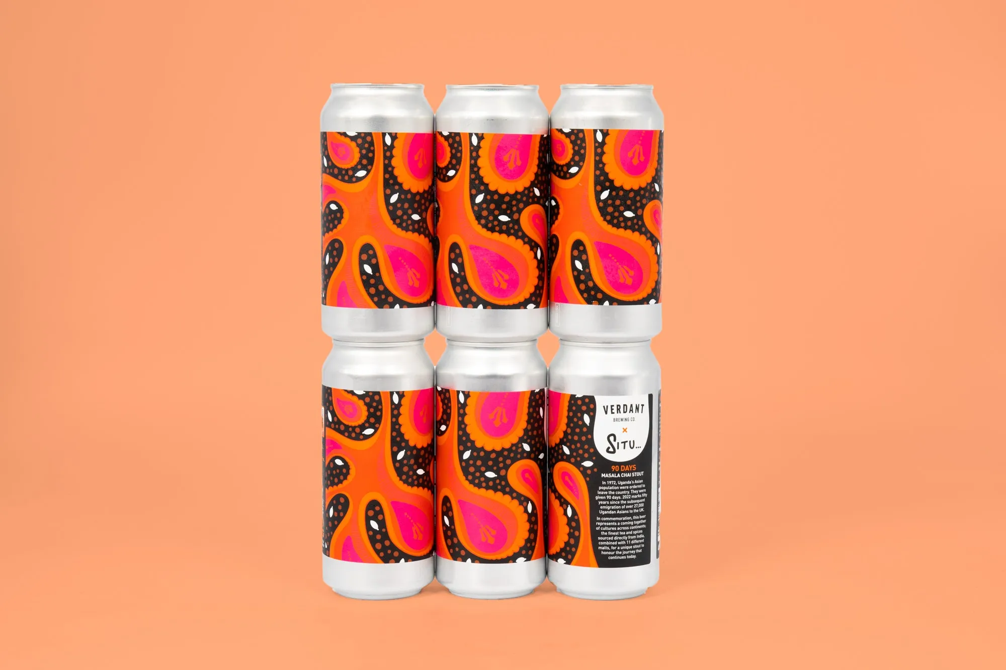 Verdant 90 Days Masala Chai Stout 6 Pack