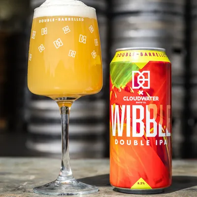 Double Barrelled x Cloudwater Wibble DIPA