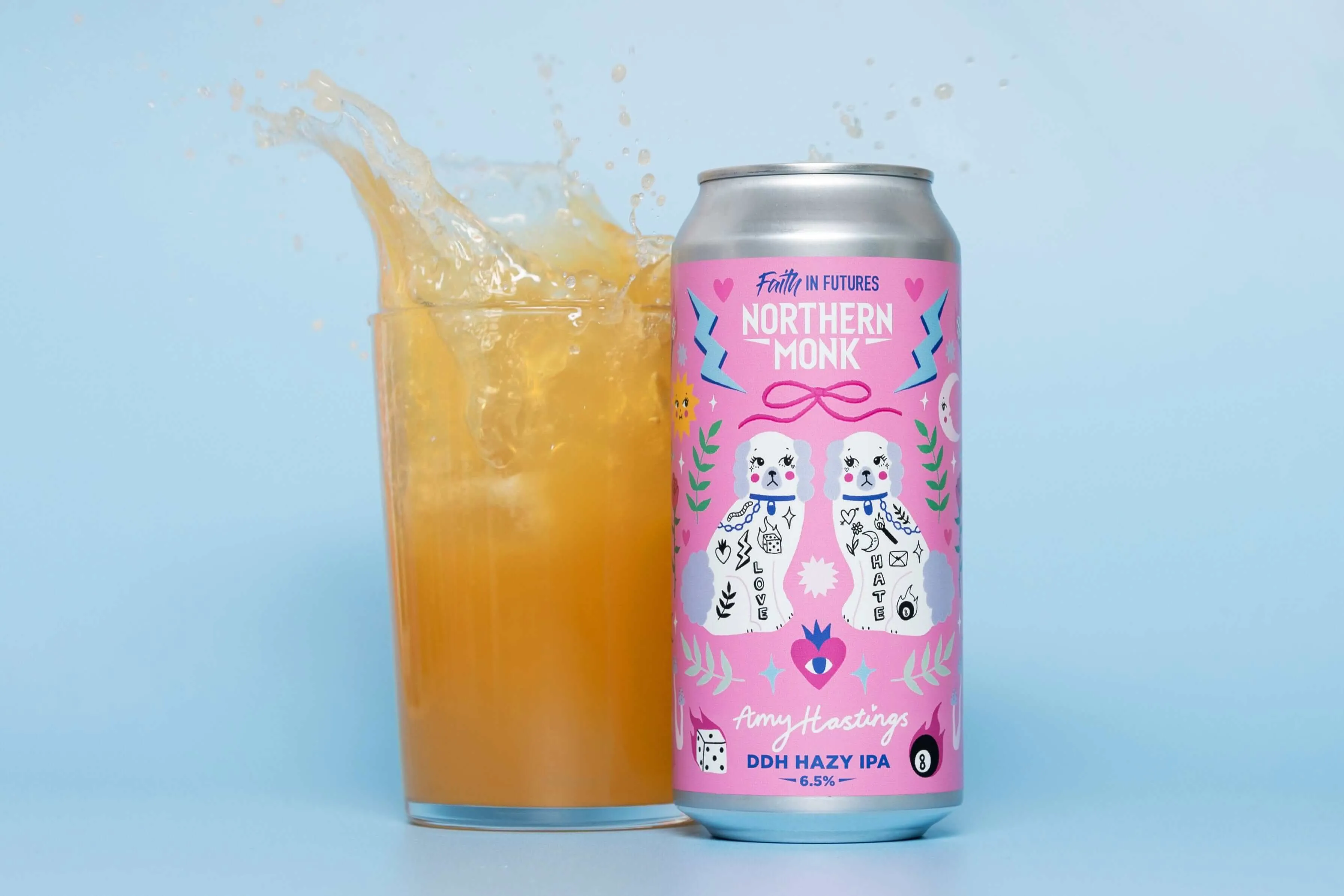 Northern Monk FAITH IN FUTURES // AMY HASTINGS // DDH HAZY IPA // 6.5%
